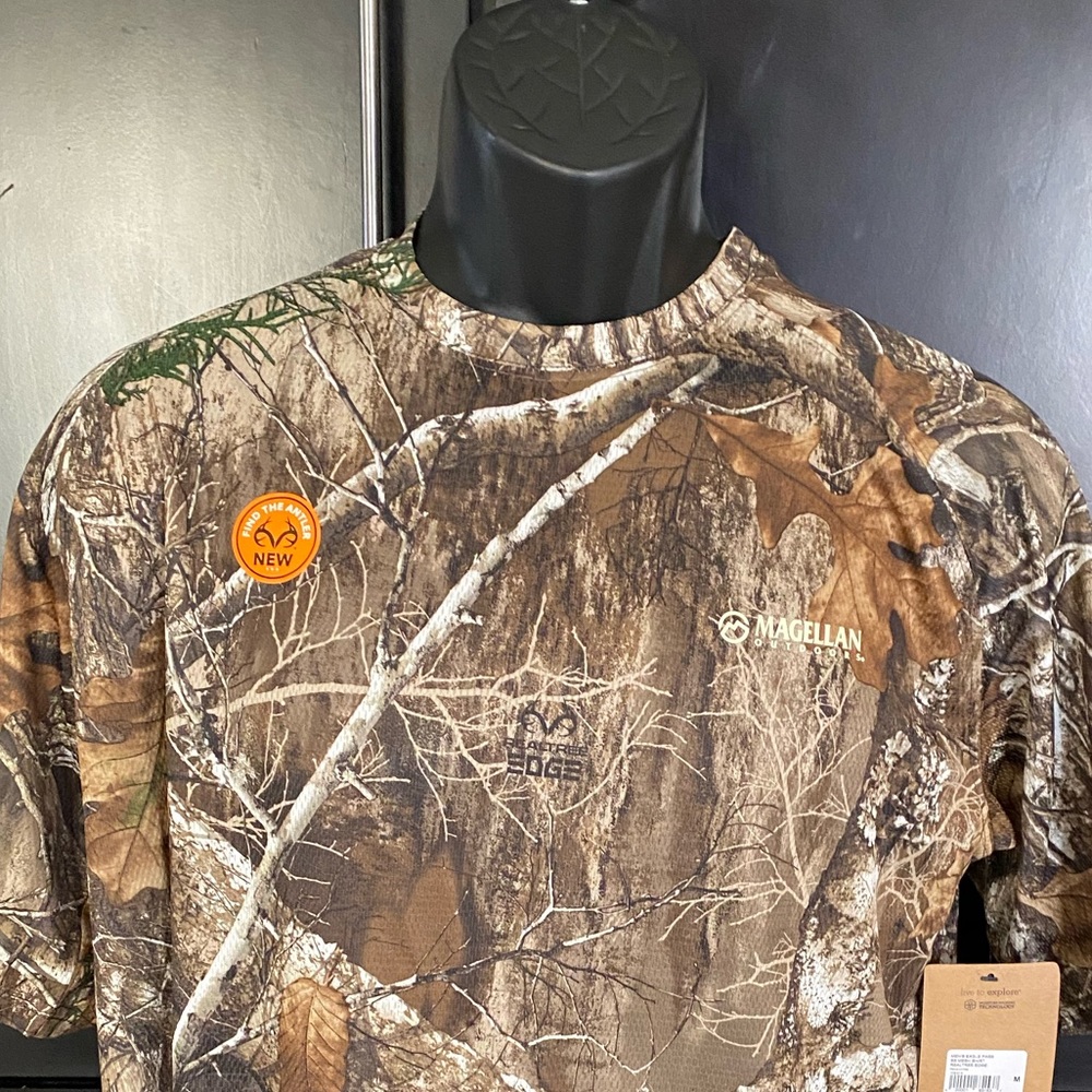 Magellan Outdoors Camo Mesh S/S  T-Shirt